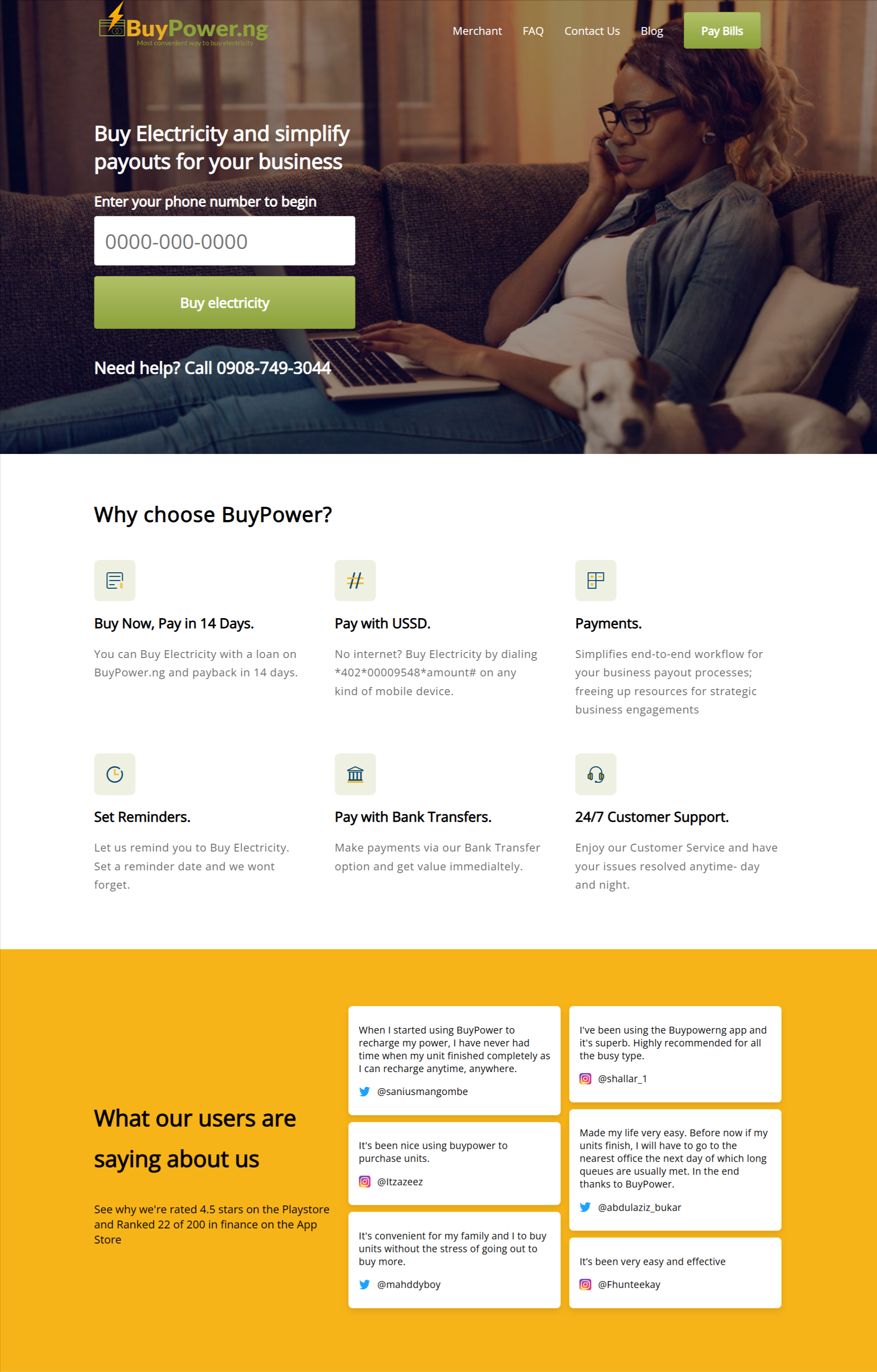 BuyPower - Utility Platform